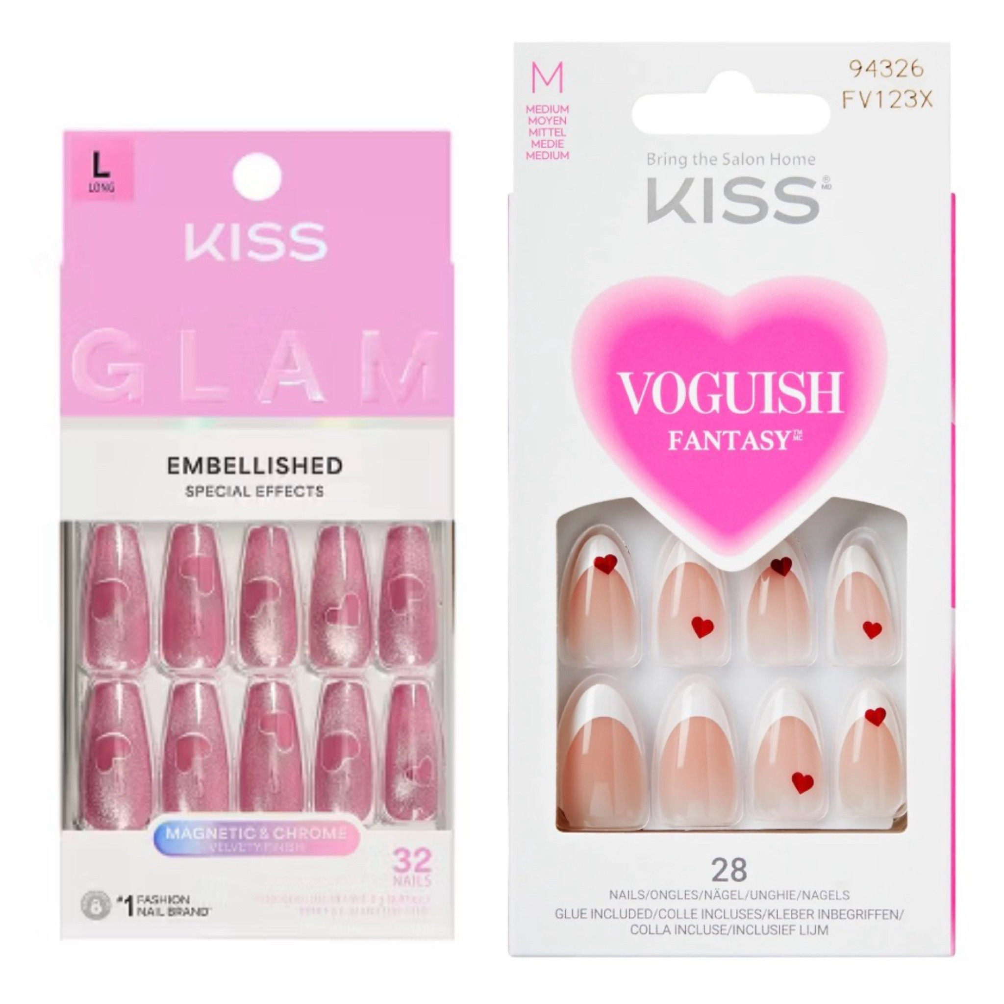 Kiss Valentines press on nails 💅🏻❤️

#LTKValentine #LTKBeauty #LTKSeasonal