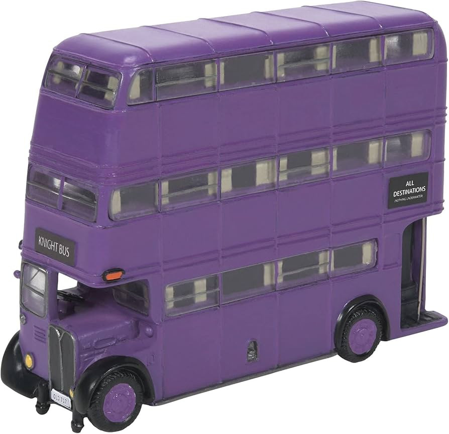 Department 56 Harry Potter Village Accessories Knight Bus Figurine, 4.25 Inch, Multicolor | Amazon (US)