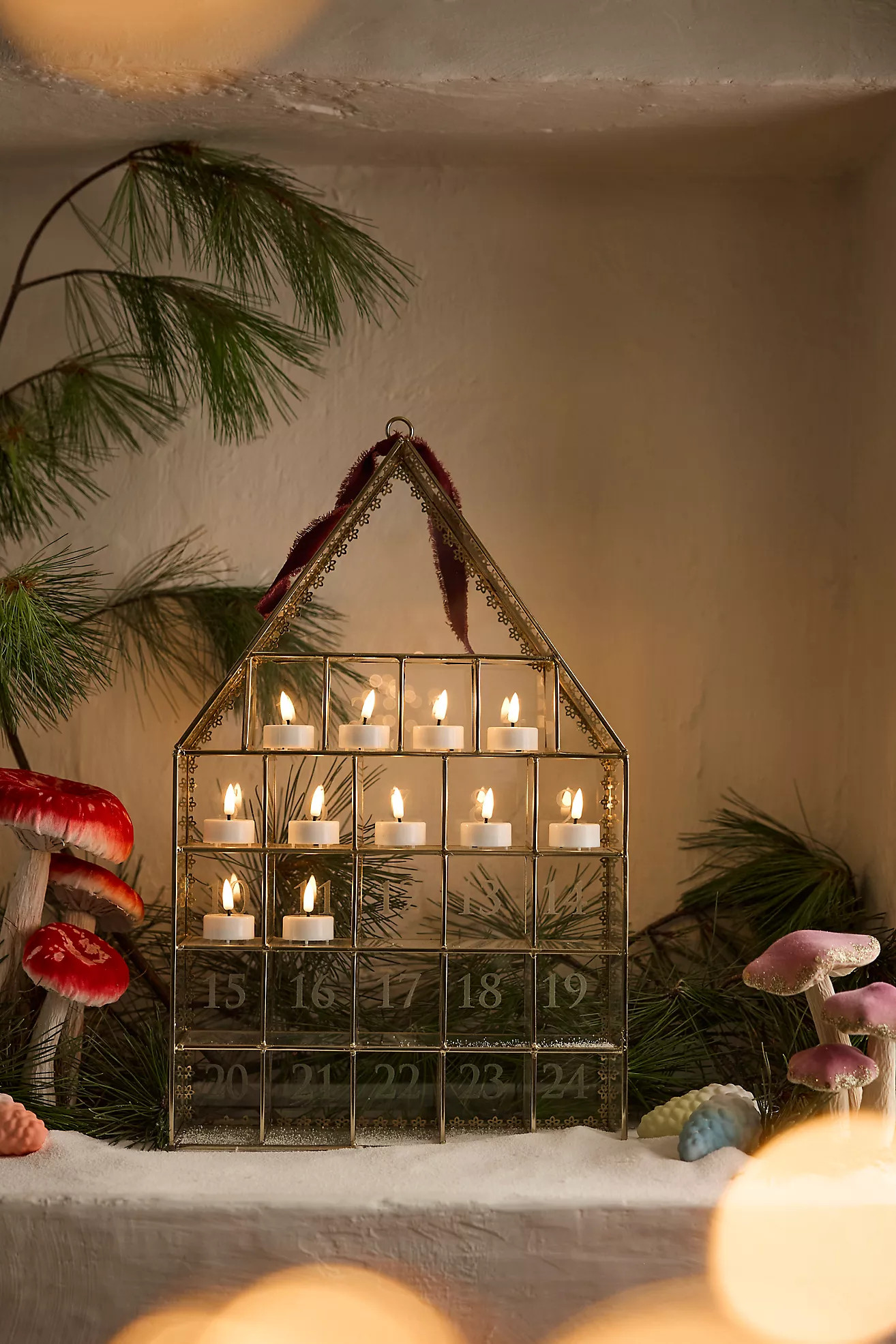Advent Tea Light Holder | Anthropologie (US)