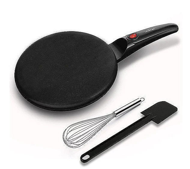Nutrichef Electric Griddle - Crepe Maker | QVC