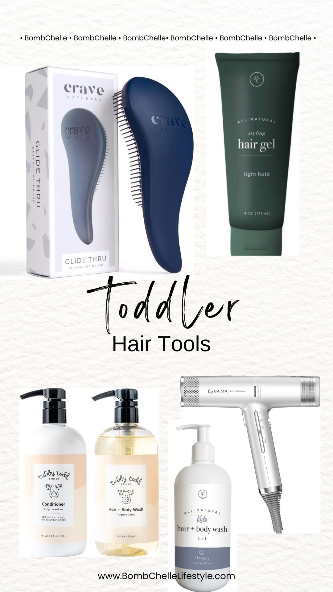 Mom stylist approved. As a licensed cosmetologist, these are clean products to use and tools that will last. 