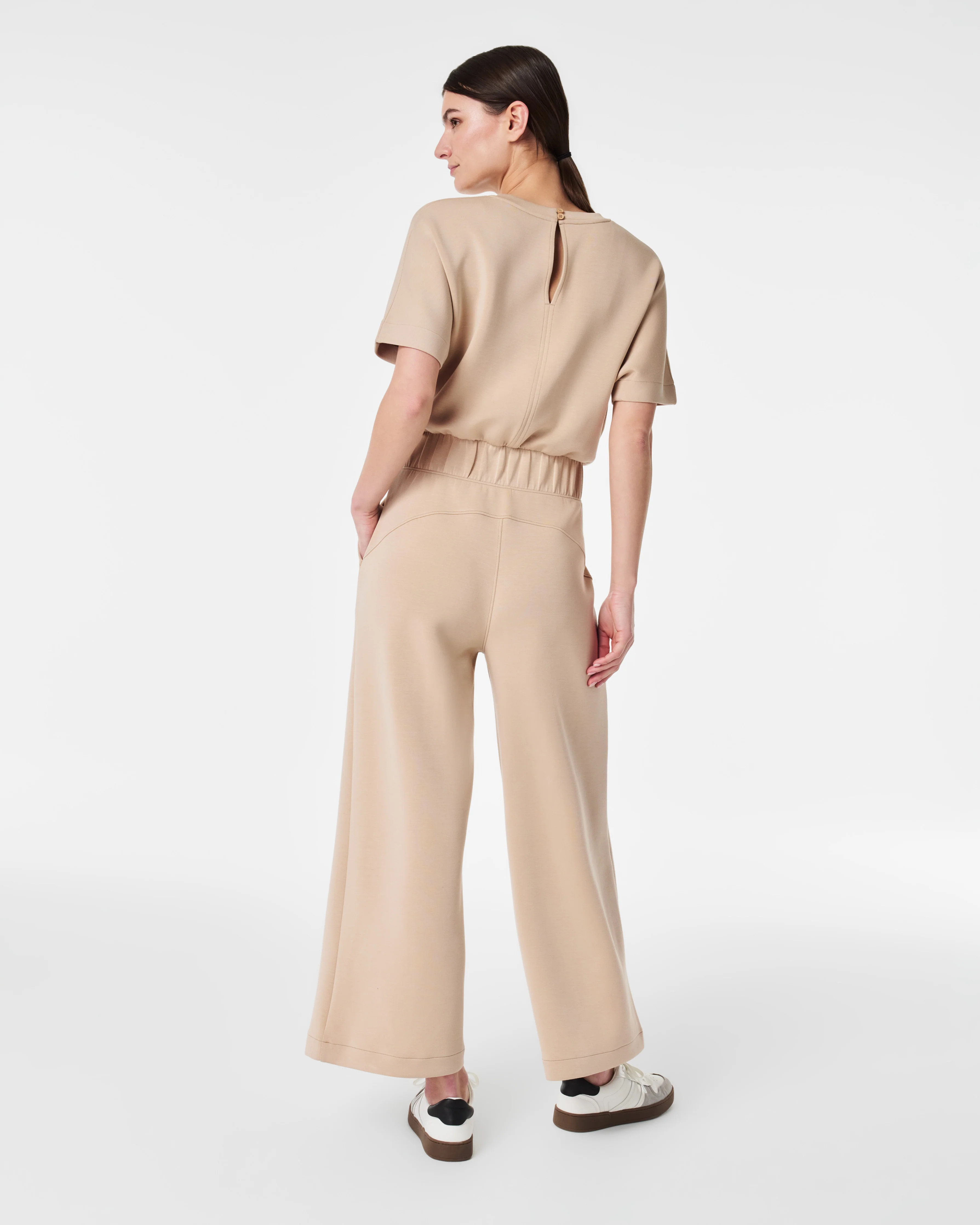 SPANX® AirEssentials Cropped Wide Leg Jumpsuit | Spanx