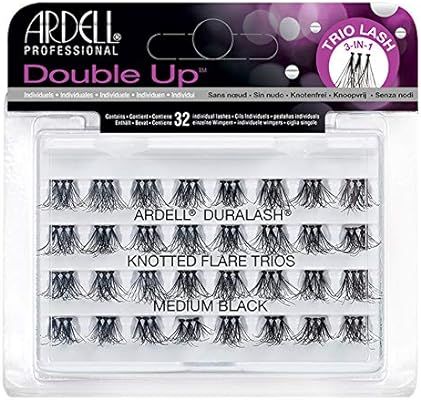 Ardell Double Up - Knotted Flare Trios - Medium Black | Amazon (US)