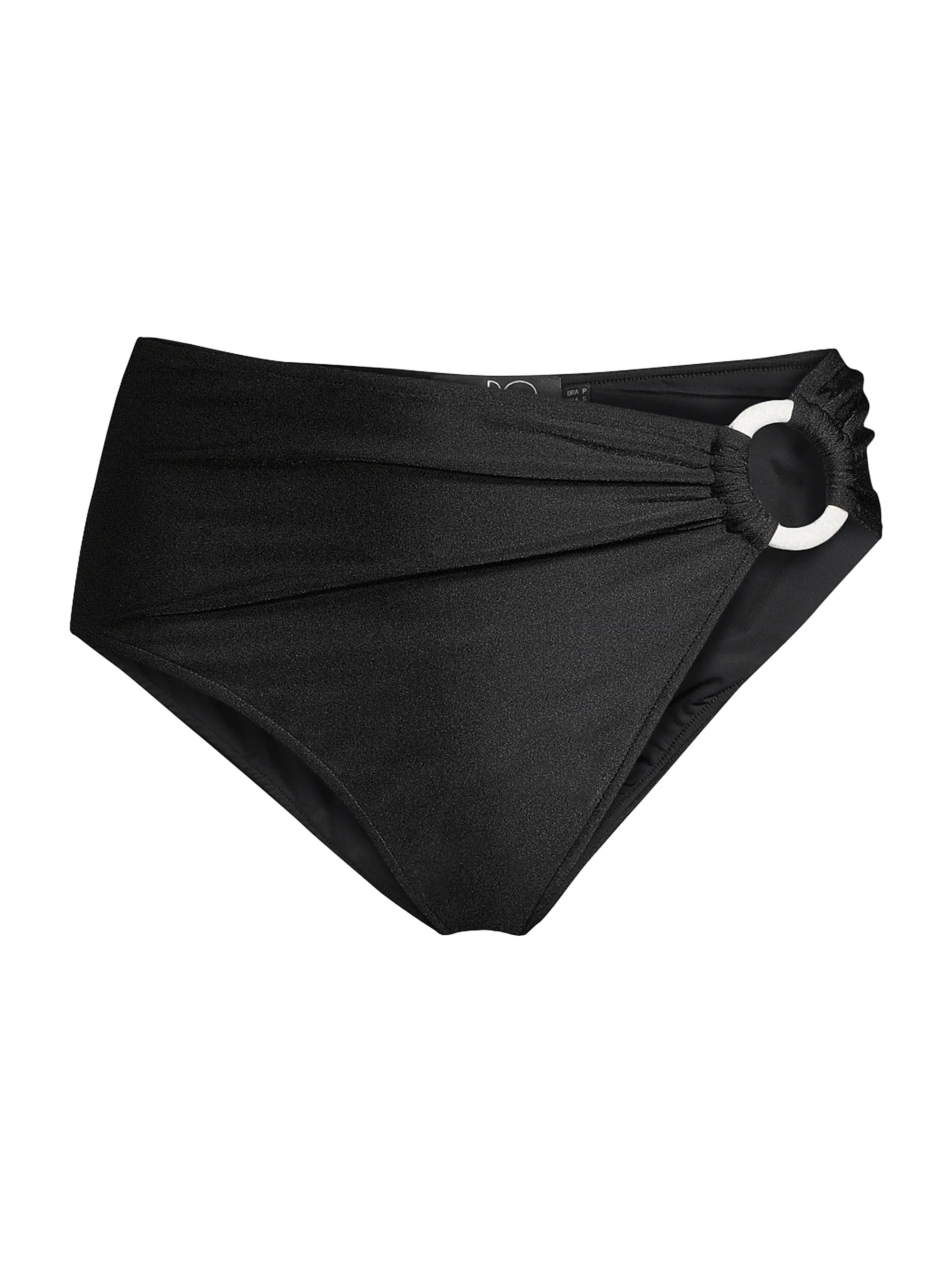 High-Waisted O-Ring Bikini Bottom | Saks Fifth Avenue