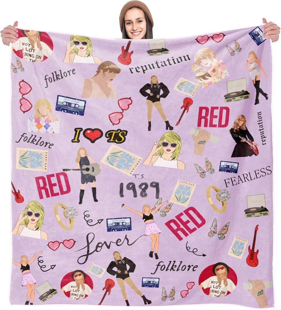 Flannel Sofa Blanket, Super Soft Throw Blanket, Light and Comfortable, Warm and Breathable, Suita... | Amazon (US)