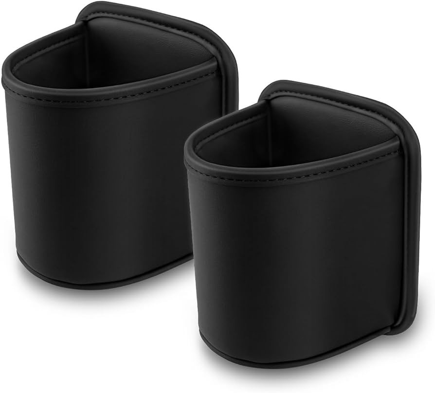 2 Pack Clip On Cup Holder for Car Door Organizer Seat Automotive Extra Drink Coffee Holders Premi... | Amazon (US)