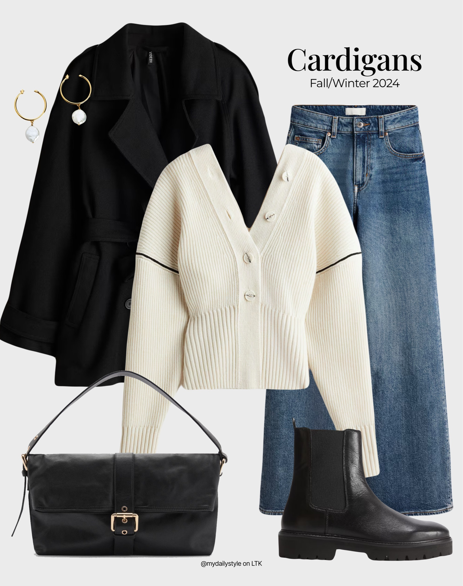 Styling white cardigan for  transitional fall looks 🖤

Check out more styling ideas in my profile. 

Tags: knit cardigan, mohair cardigan, fall style, pre-fall, autumn style, fall outfit, autumn outfit, fall fashion, autumn fashion, easy styling, simple everyday look, chic & basic outfit, Parisian look, casual outfit, capsule wardrobe, office look, brunch style, high street. 