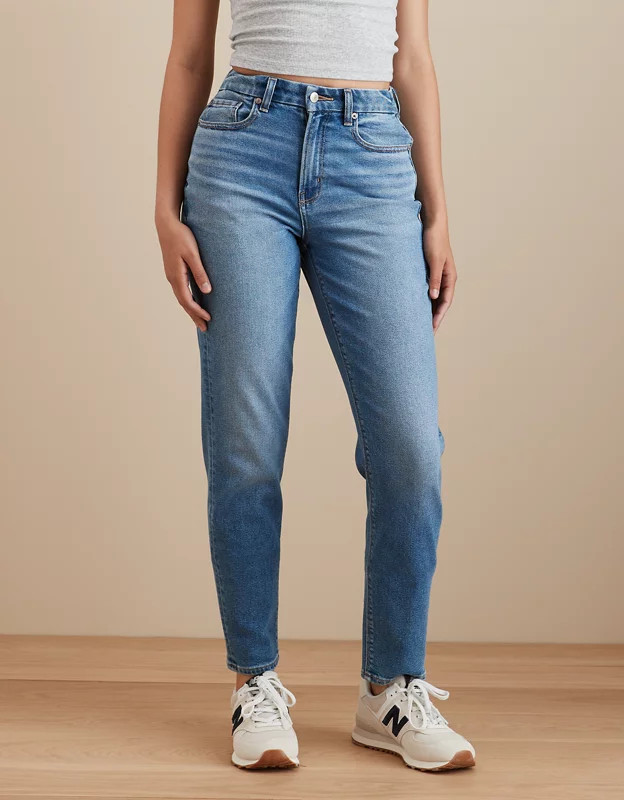 AE Stretch Curvy Mom Jean | American Eagle Outfitters (US & CA)