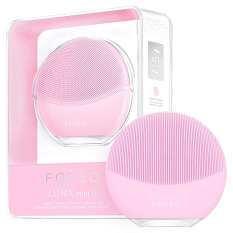 FOREO LUNA mini 3 Ultra-hygienic Facial Cleansing Brush - All Skin Types - Face Massager for Clea... | Amazon (US)