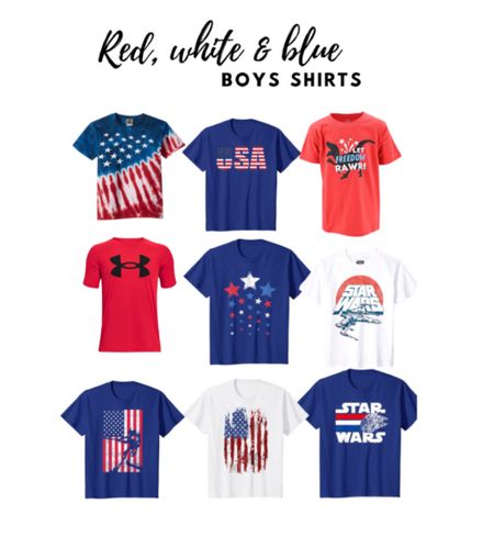 Patriotic shirts for boys 




Patriotic, red white blue 


#LTKFindsUnder50 #LTKKids #LTKSeasonal