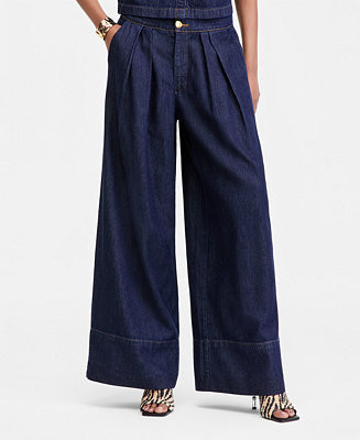 Women's High-Rise Wide-Leg Jeans | Macy's