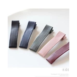 Faux-Leather Hair Clip | YesStyle Global