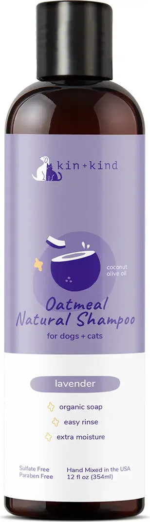 KIN AND KIND kin + kind Lavender Oatmeal Pet Shampoo | Nordstrom | Nordstrom