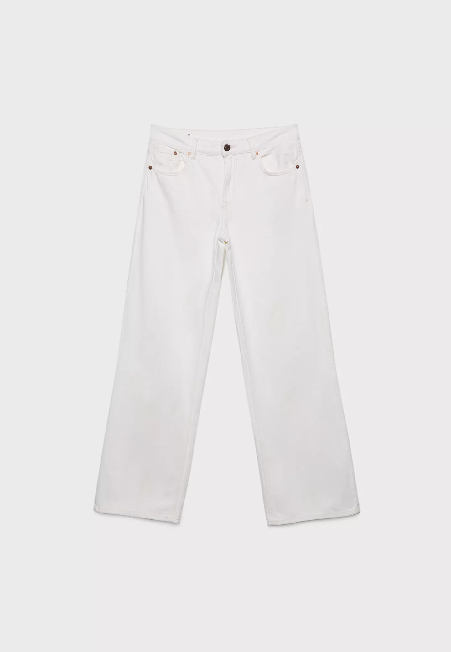 D91 low wide-leg twill jeans - Women's fashion | Stradivarius United Kingdom | Stradivarius (UK)