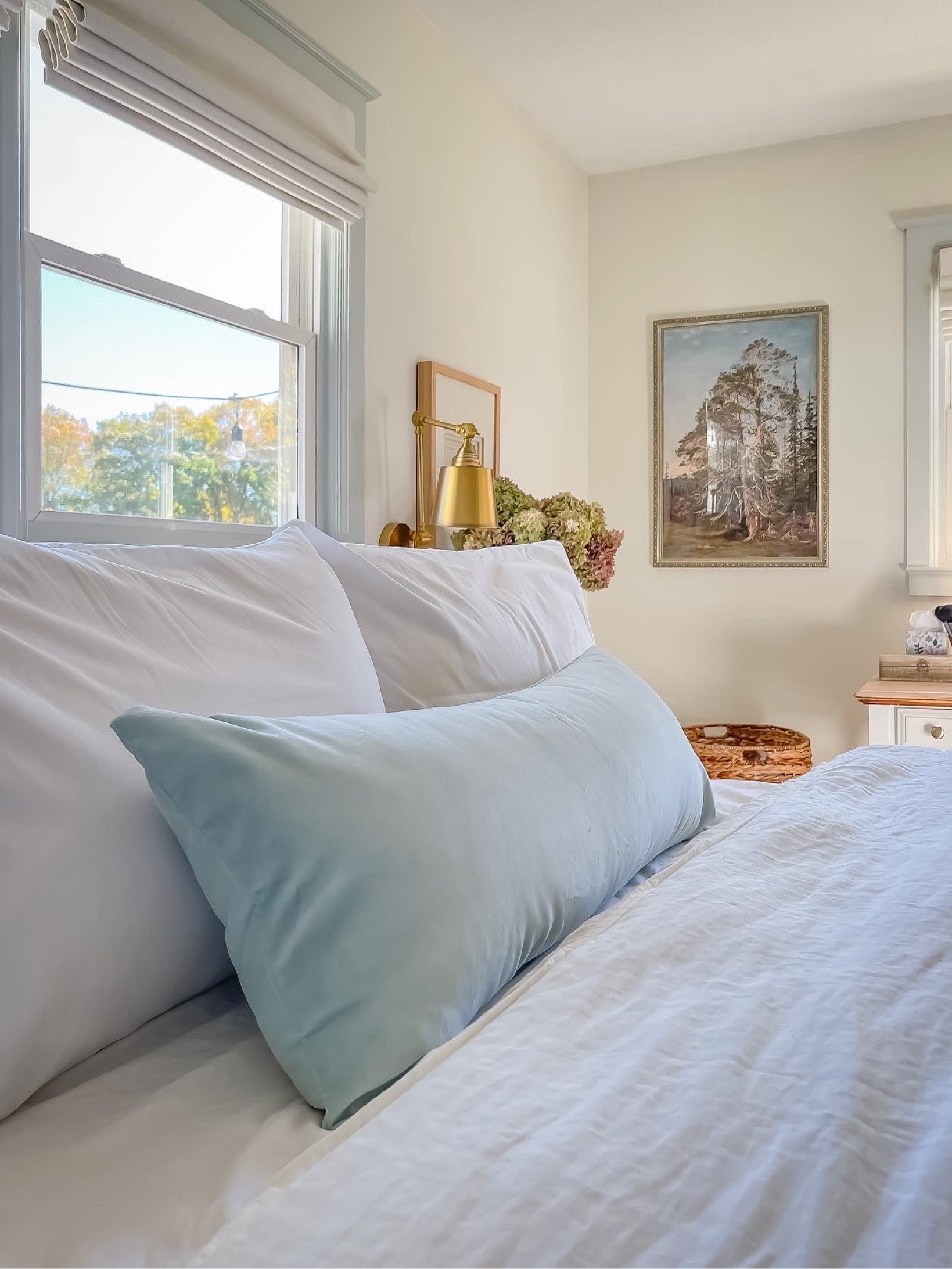 Handmade Powder Blue lumbar pillow from Etsy

#LTKhome #LTKSeasonal #LTKstyletip