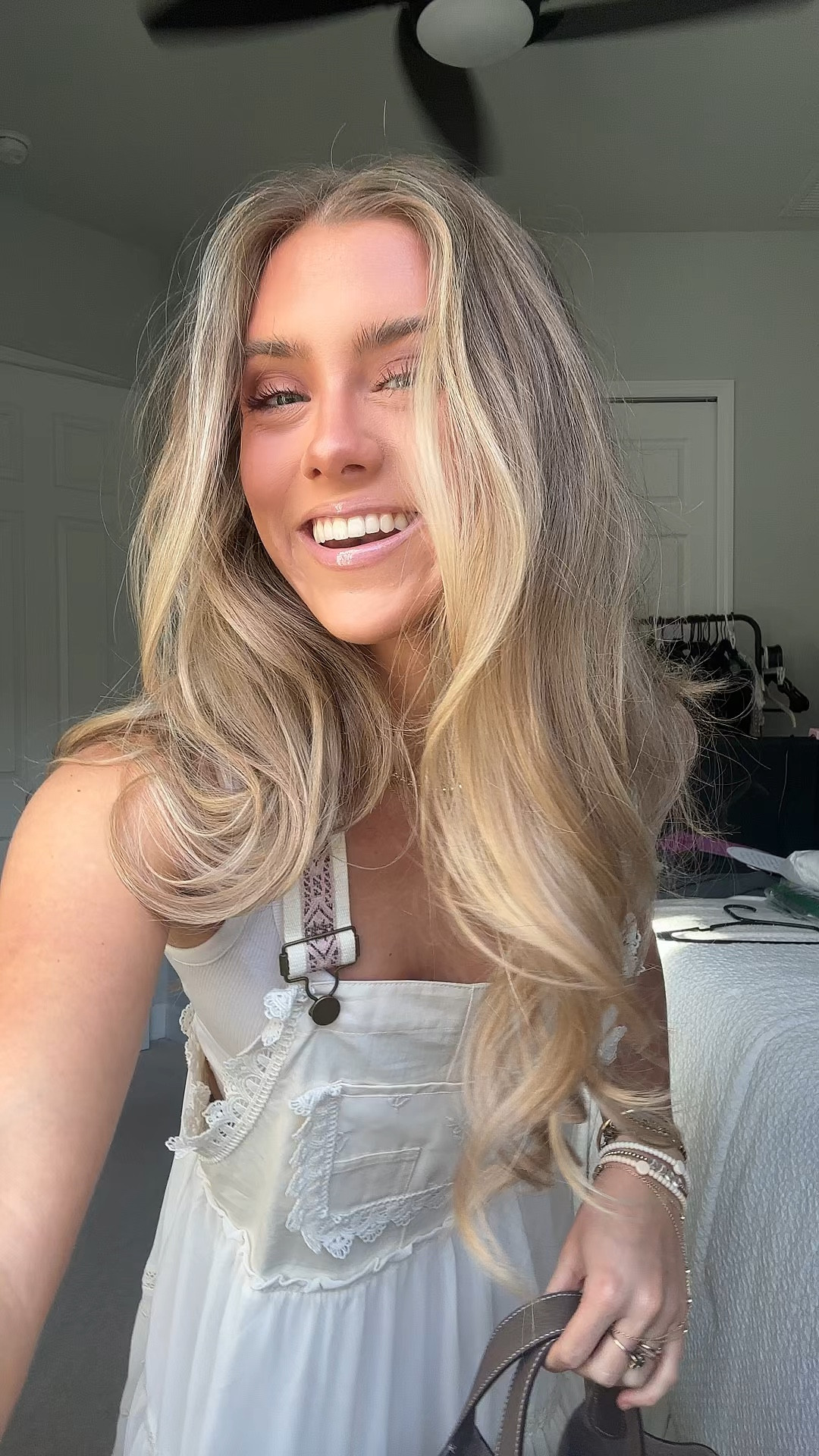 Amazon size XS ebossy Women's Laced Embroidered Tulle Bib Dress Casual Loose Adjustable Straps Maxi Dress

#LTKSaleAlert #LTKSeasonal #LTKootd