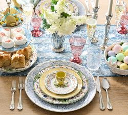 Botanical Bunny Stoneware Dinnerware Collection | Pottery Barn (US)