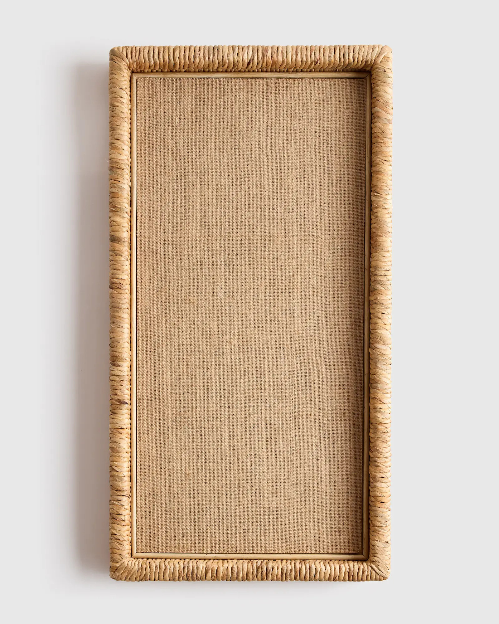 Handwoven Rectangular Decorative Tray | Quince