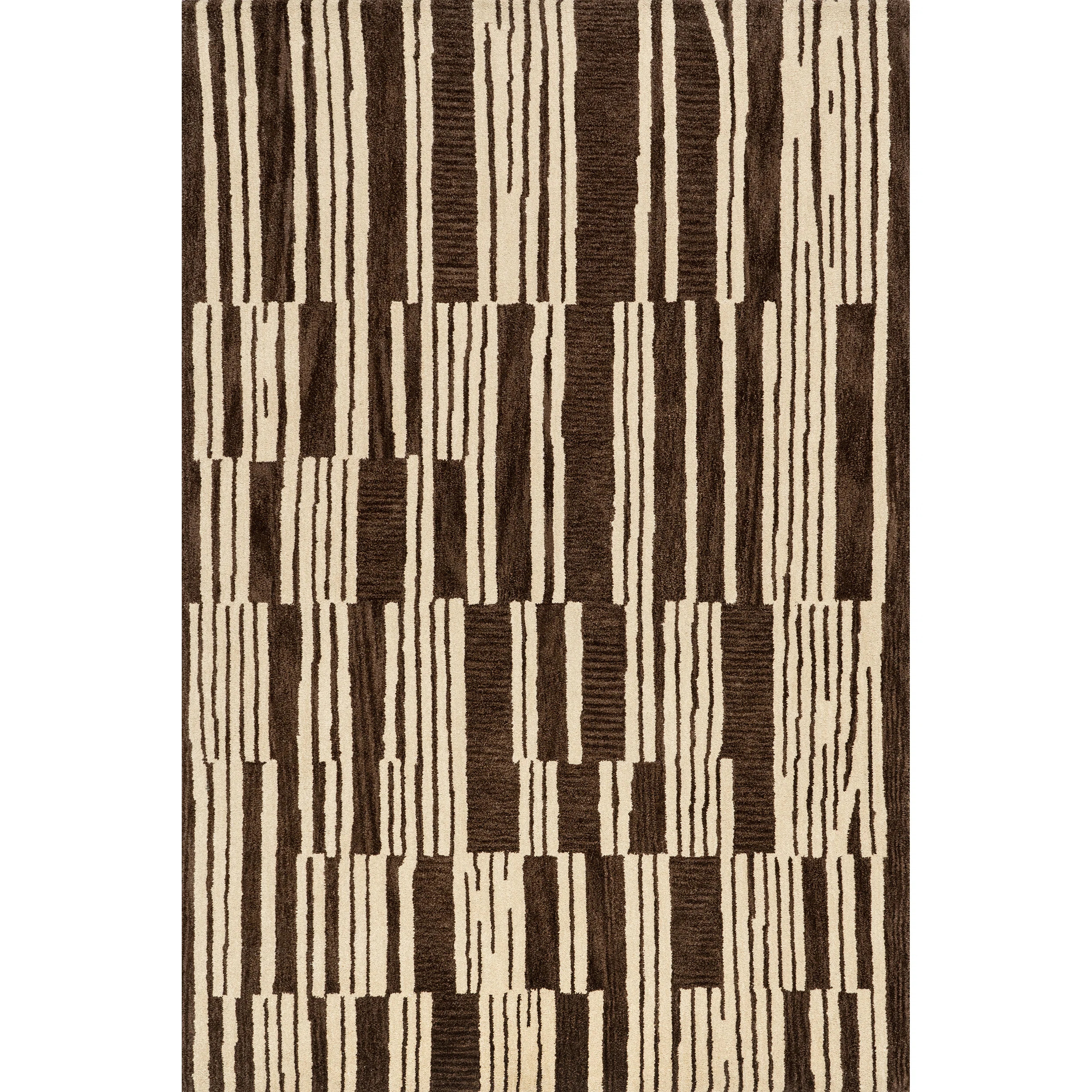 Tara Striped Wool Area Rug | Wayfair North America