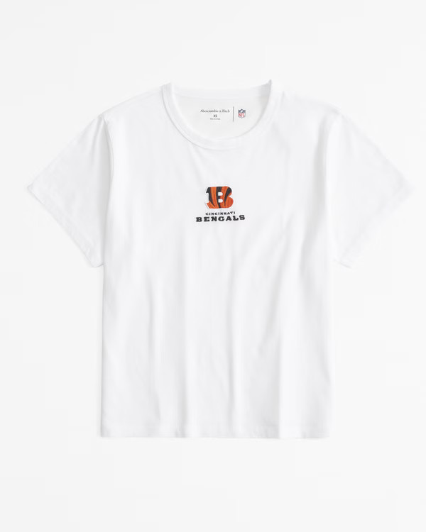 NFL Short-Sleeve Cincinnati Bengals Graphic Skimming Tee | NFL Cincinnati Bengals | Abercrombie.c... | Abercrombie & Fitch (US)