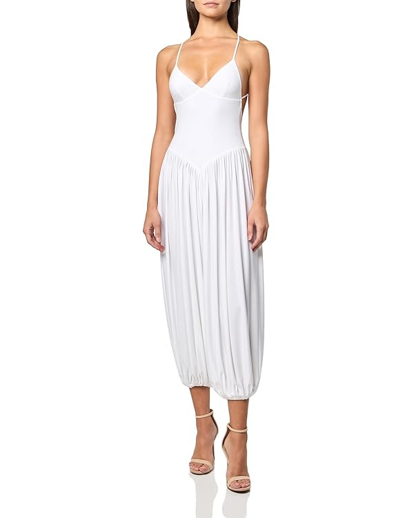 Amazon.com: NORMA KAMALI Women's Kenny Jumpsuit, Snow White : Clothing, Shoes & Jewelry | Amazon (US)