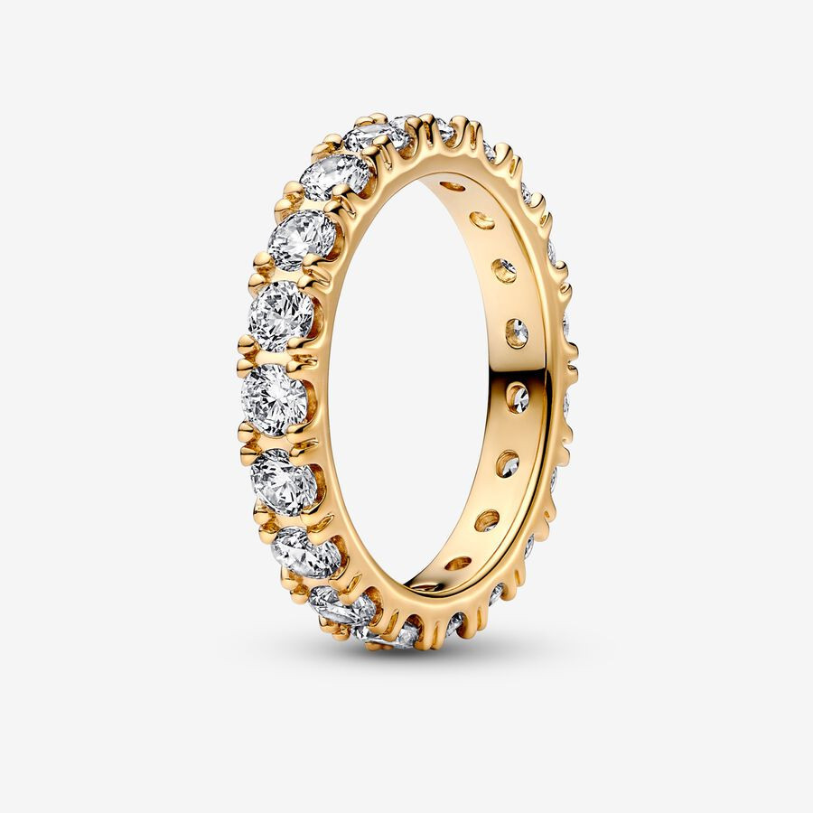 Sparkling Row Eternity Ring | Pandora (US)