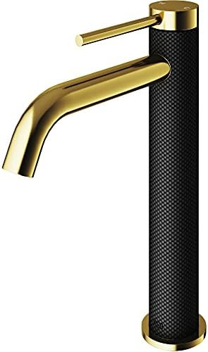 VIGO VG03028MGMB 10" H VIGO Lexington Single Hole cFiber© Vessel Bathroom Faucet in Matte Brushed Go | Amazon (US)