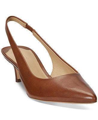 Women's Lolah Pointed-Toe Slingback Pumps | Macy's