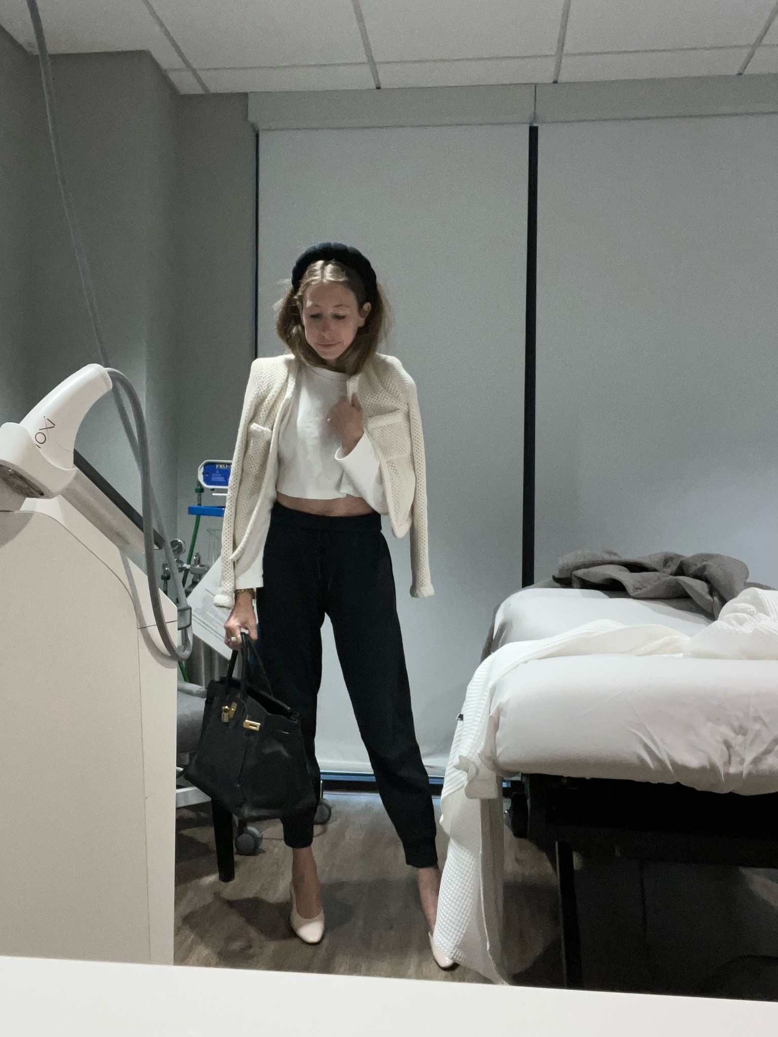 My favorite lady jacket for spring is currently 30% off at Mango! Paired here with my Target sweatpants - it’s an easy outfit kind of day to visit my favorite AYA Med Spa

#LTKunder50 #LTKstyletip #LTKsalealert