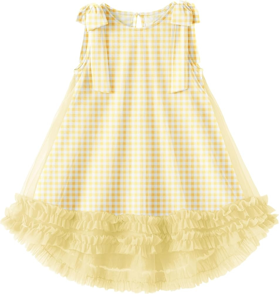 Arshiner Toddler Girl Tulle Dress Baby Girl Tutu Birthday Party Princess Dresses Tiered High Low ... | Amazon (US)
