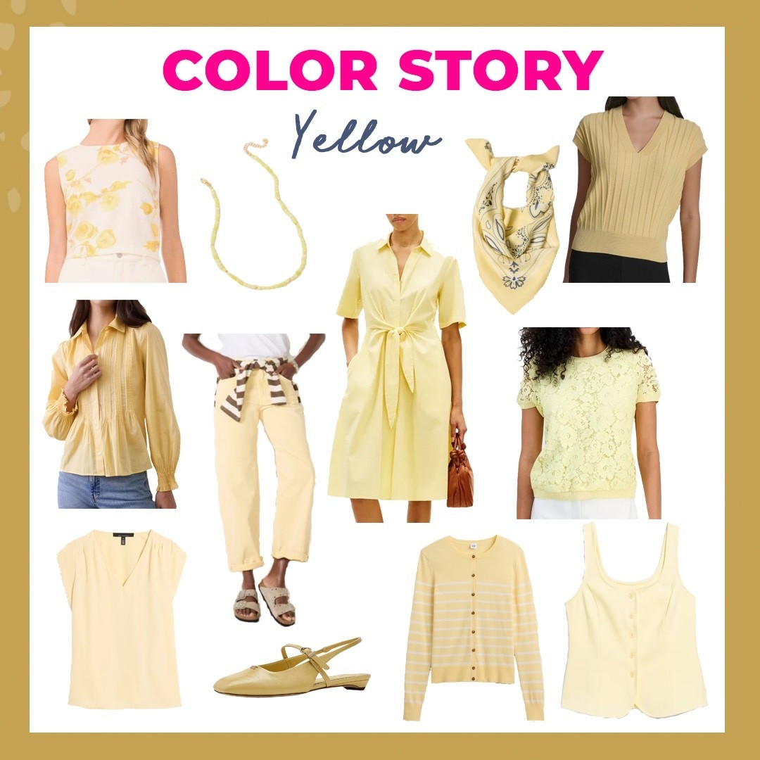 Spring Trending Color: Yellow 💛 say yes to yellow for your wardrobe this spring!
#springtrends #yellow


#LTKOver40 #LTKSeasonal