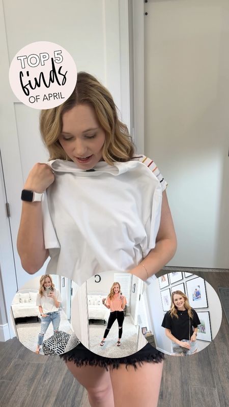 Top 5 finds of April // you guys have been loving this basic cropped tee as much me! I own it in three colors and it’s a go to!

//
Target find
Target tee
Basic tee
Crop tee

#LTKstyletip #LTKVideo #LTKfindsunder50