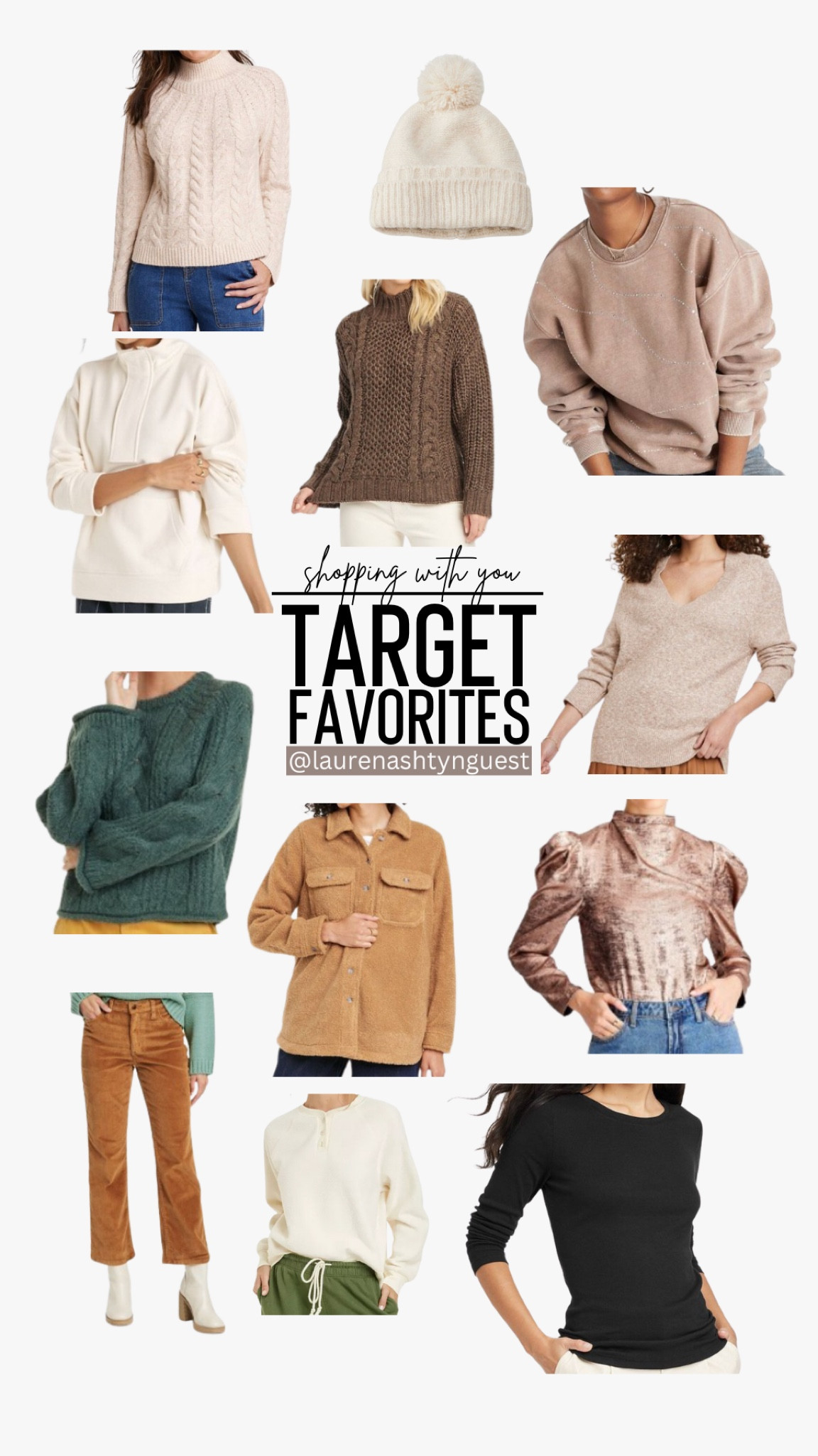Shop my favorite target finds! 😍Create a head turning ensemble with Targets best selling collection of sweaters, tops and bottoms 💯 These styles are cozy and elegant! Perfect for everyday wear or date night 💕

#LTKstyletip #LTKunder50 #LTKsalealert