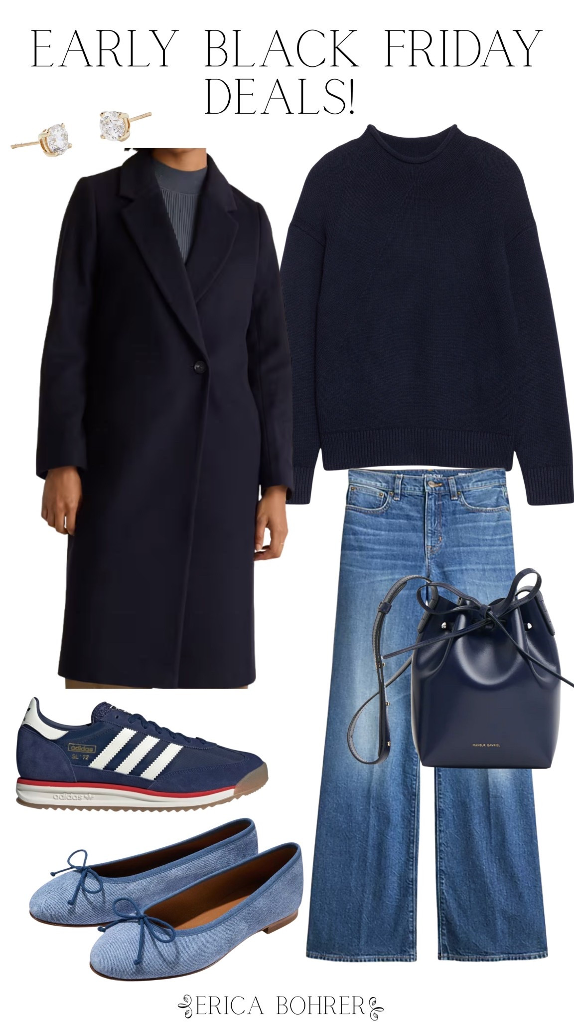 Early Black Friday deals.  I am buying myself these Adidas sneakers.  I already own the navy blue wool coat from quince!  It fits true to size. 

#LTKCyberWeek #LTKmomlife #LTKSaleAlert