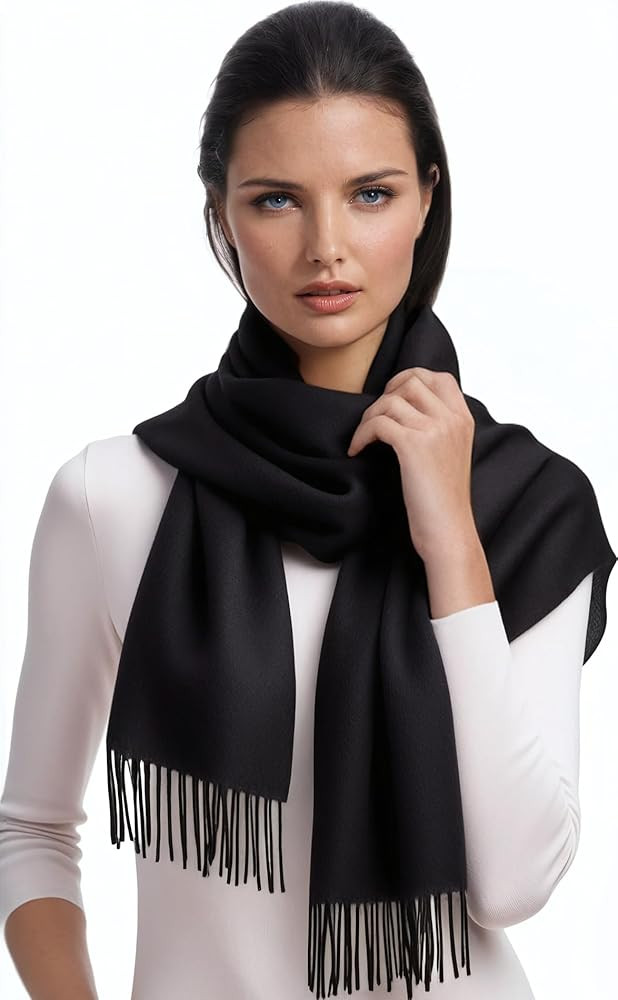 Ocomfly 100% Pashmina Scarf for Women - Premium Womens Scarves - Gift Boxed - Shawls or Wraps - U... | Amazon (US)