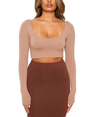 Scooped Crop Top | Macys (US)
