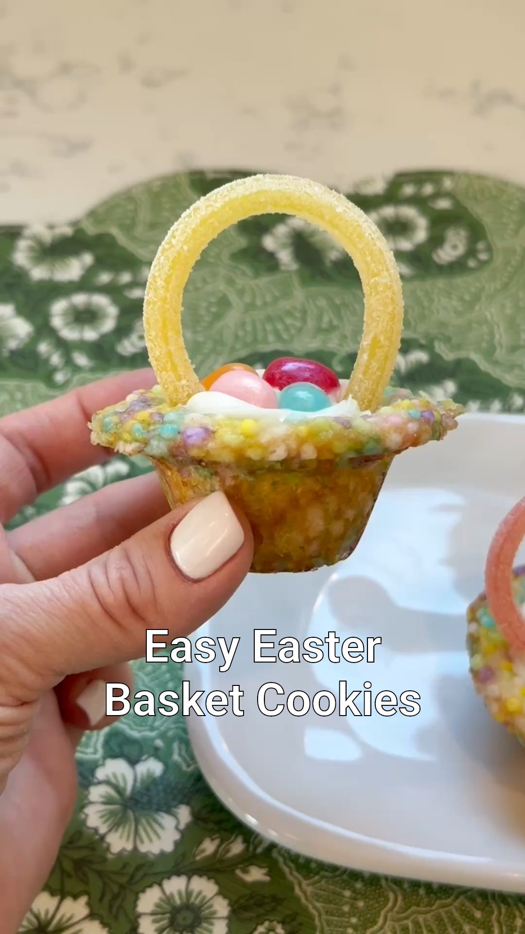 Easy Easter basket cookies for Easter and spring celebrations 

#LTKSeasonal #LTKHome #LTKParties