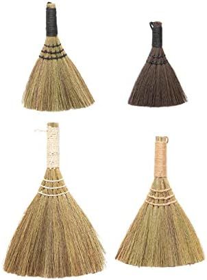 Creative Co-Op Yarn Wrapped Handles, Multi Color Neutrals, Set of 4 Whisk Broom, 4 | Amazon (US)