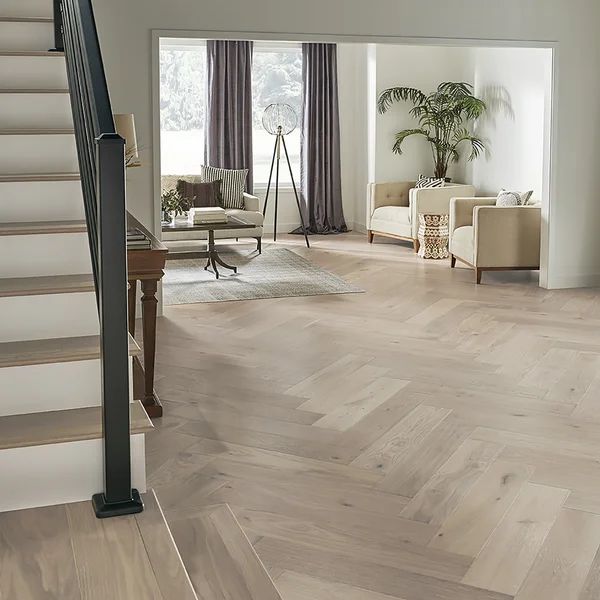 Latitude Oak 0.5" Thick x 7.5" Wide x 37.5" Length Engineered Hardwood Flooring | Wayfair North America