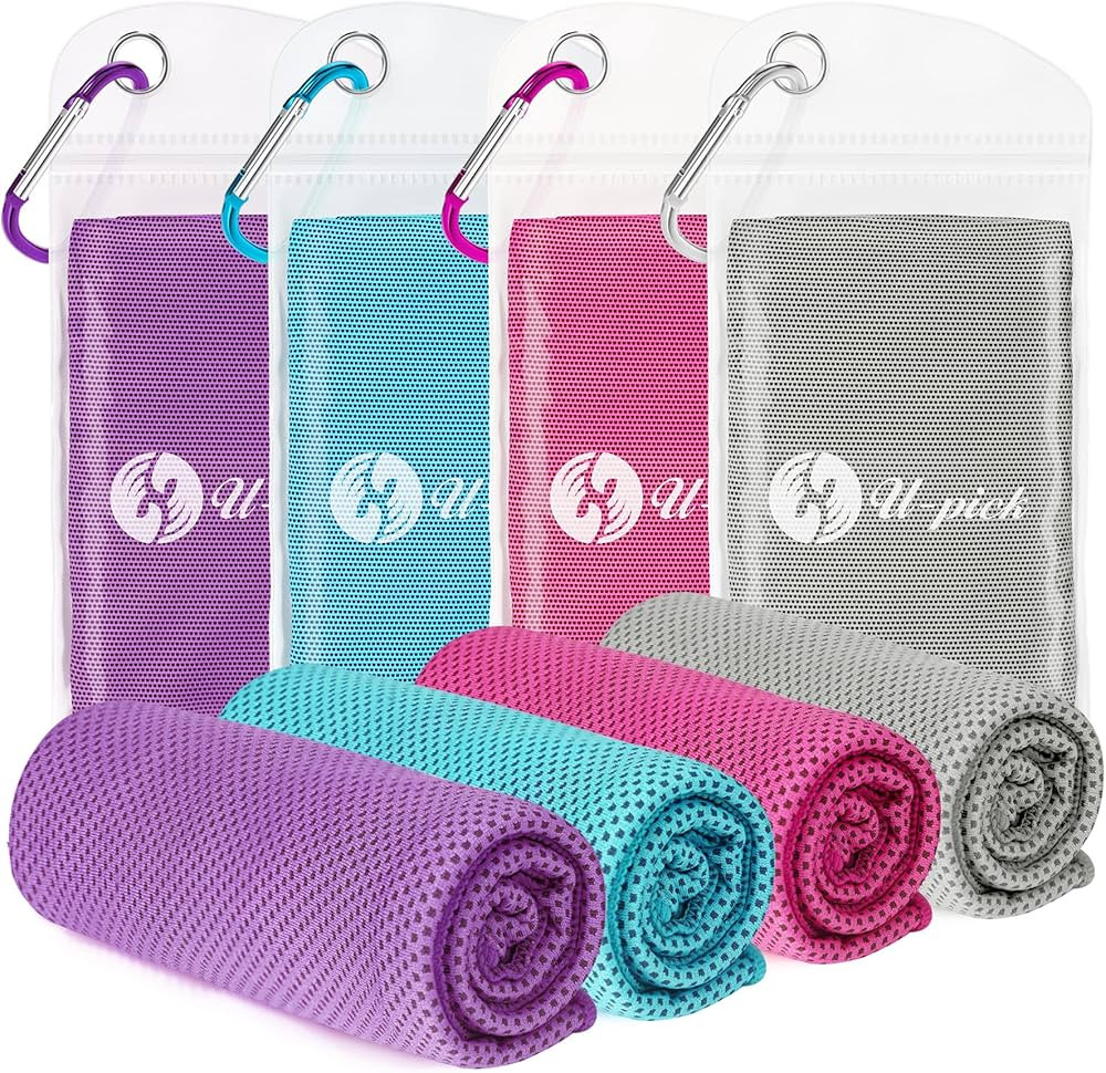 U-pick Cooling Towels (40"x12"), Cooling Towel for Neck and Face, Soft Breathable Chill Ice Towel... | Amazon (US)