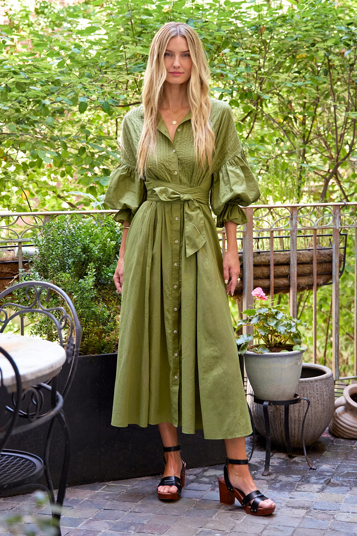 The Every Body Dress in Olive | Sheridan French