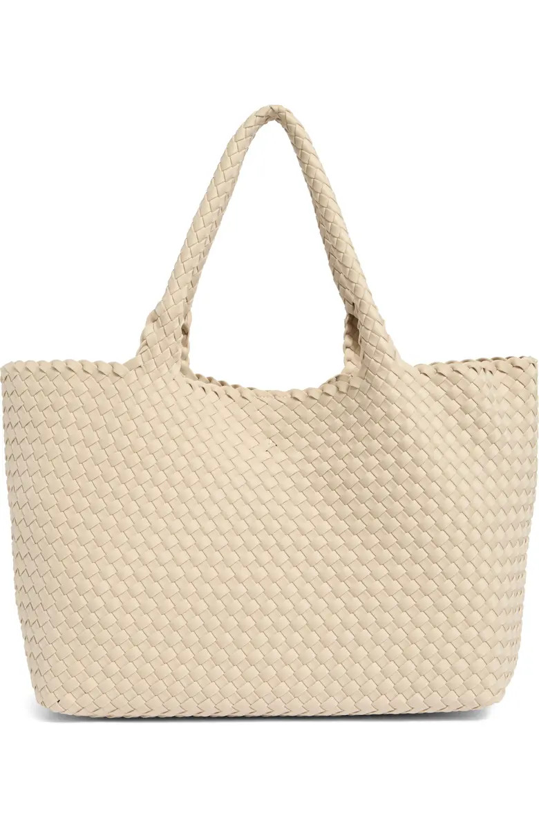 BCBG Woven Large Tote Bag & Pouch Set | Nordstromrack | Nordstrom Rack