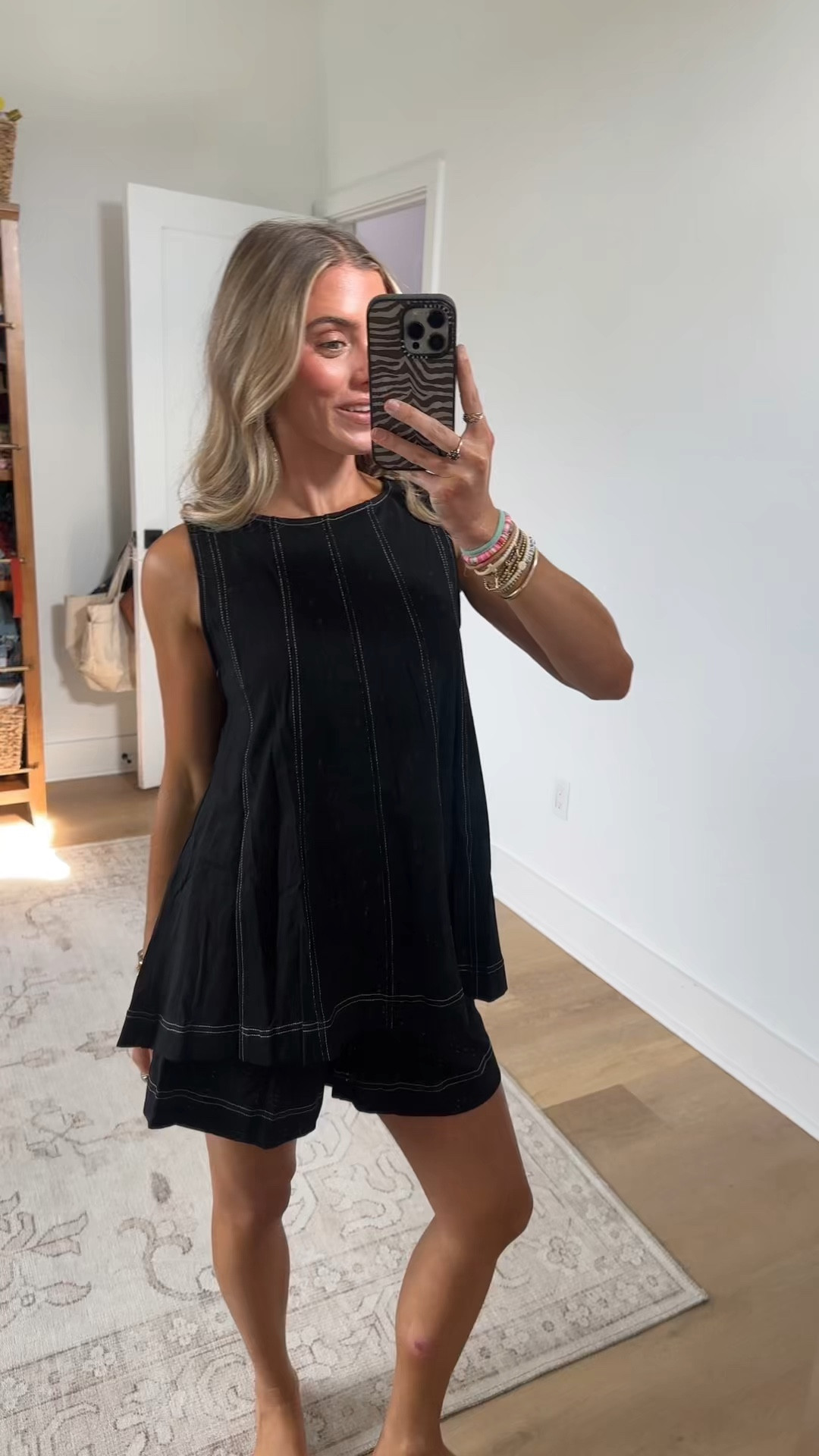 Amazon size XS Gozoloma Womens 2 piece Outfits Sleeveless Matching Sets A Line Tank Tops Contrast Stitching High Waist Shorts with Pockets

#LTKootd #LTKSaleAlert #LTKdayinmylife