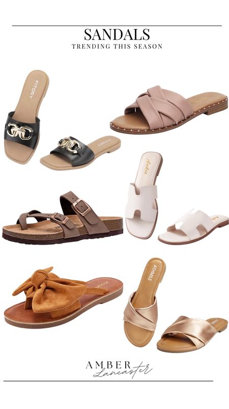 Sandals trending this season, all from Amazon.




Sandals, casual sandals, dressy sandals, slide sandals, thong sandals, neutral sandalss

#LTKfindsunder50 #LTKstyletip #LTKshoecrush