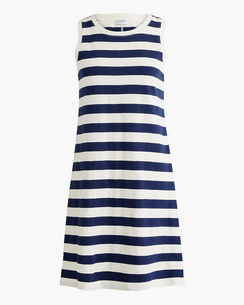 Striped knit tank dress | J.Crew Factory