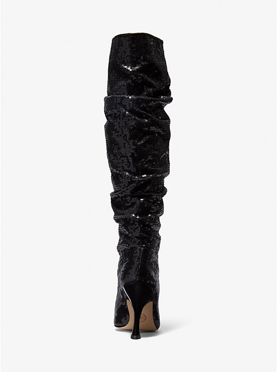 Luna Sequined Boot | Michael Kors CA