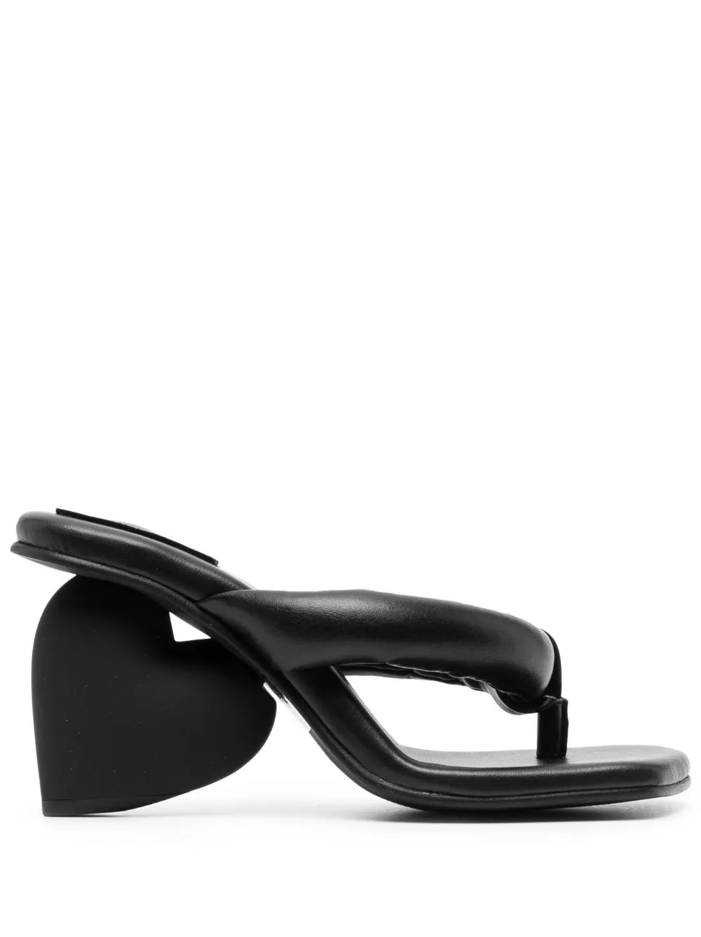 100mm heart-heel sandals | Farfetch Global