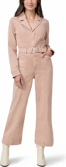 Anessa Long Sleeve Crop Wide Leg Jumpsuit | Nordstrom