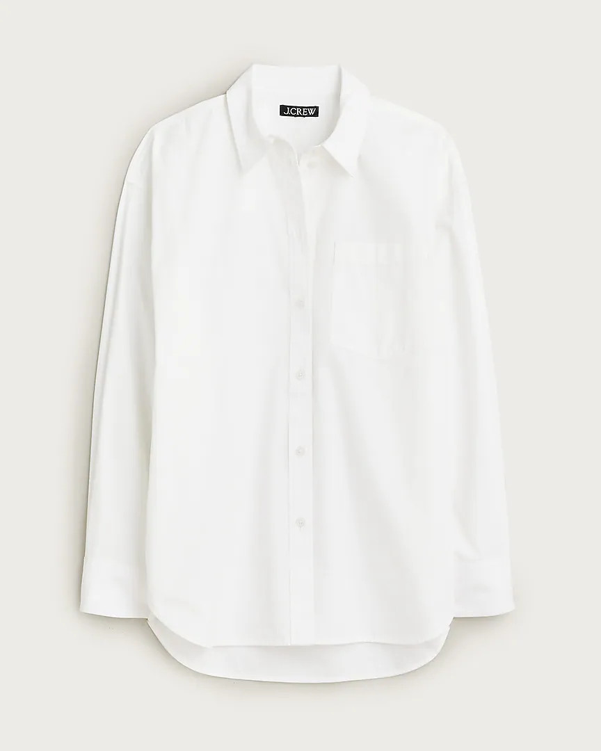 Étienne oversized shirt in lightweight oxford | J. Crew US
