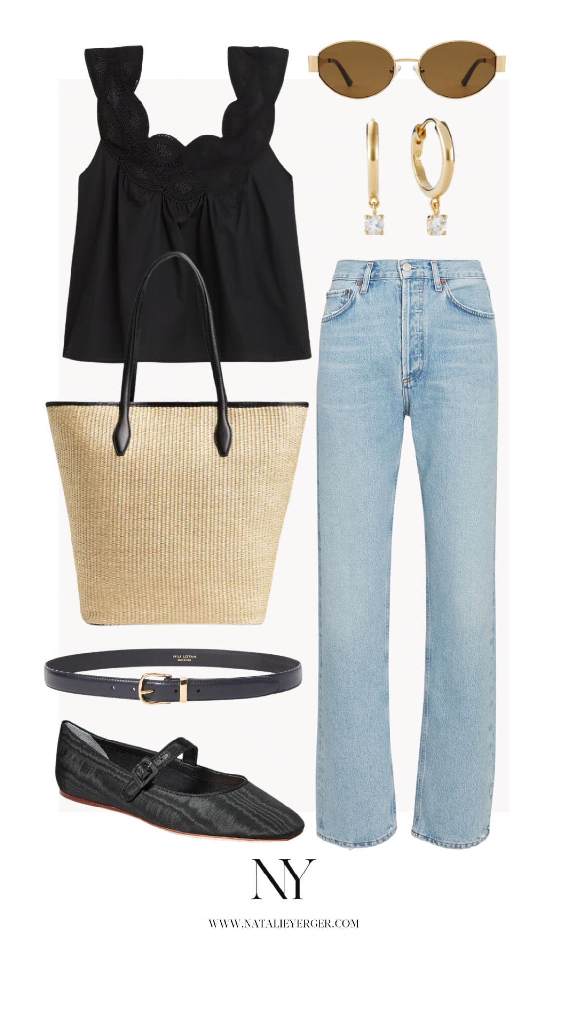 Simple end of summer styling 🖤